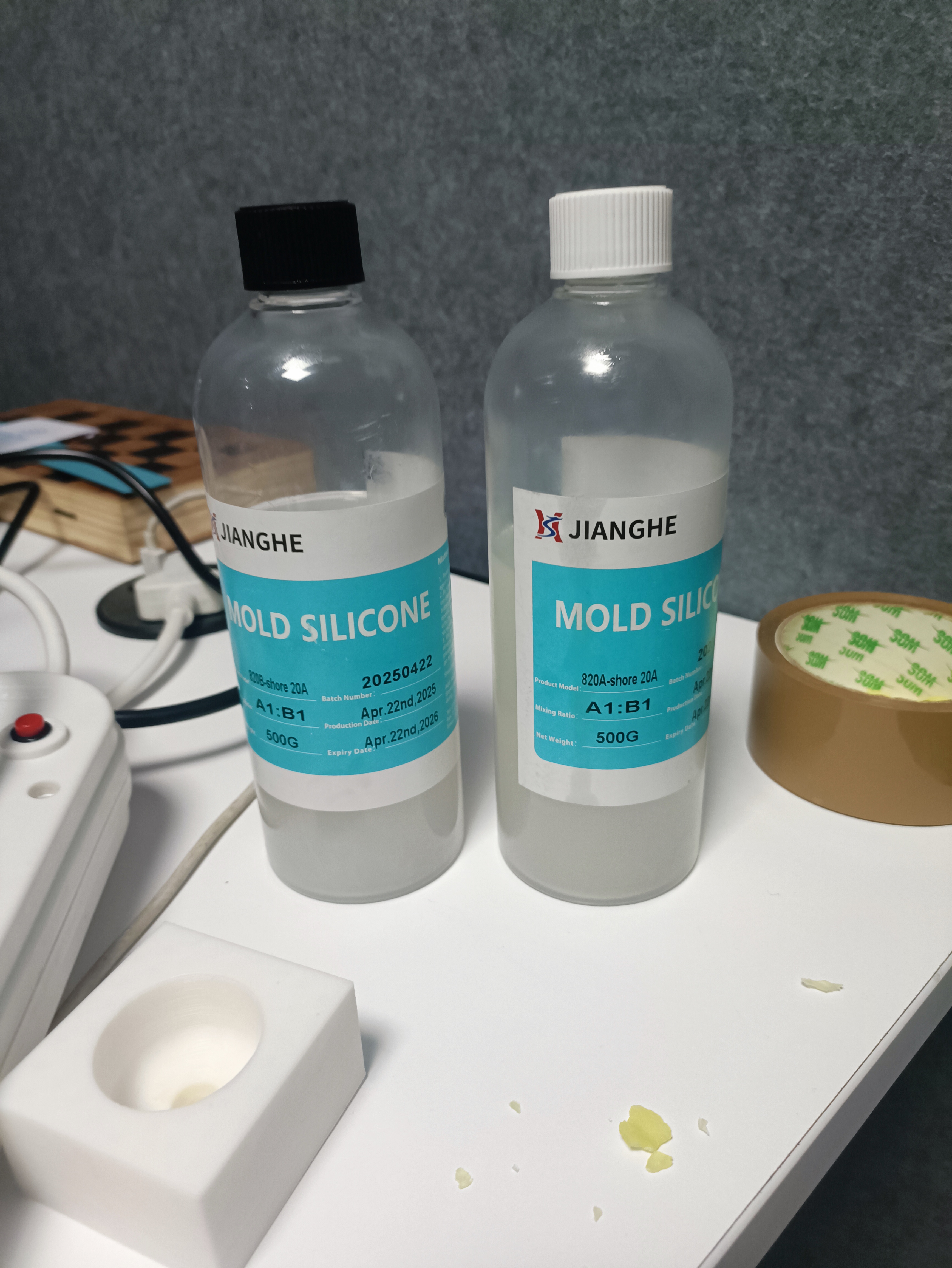 Silicon resin and Hardner